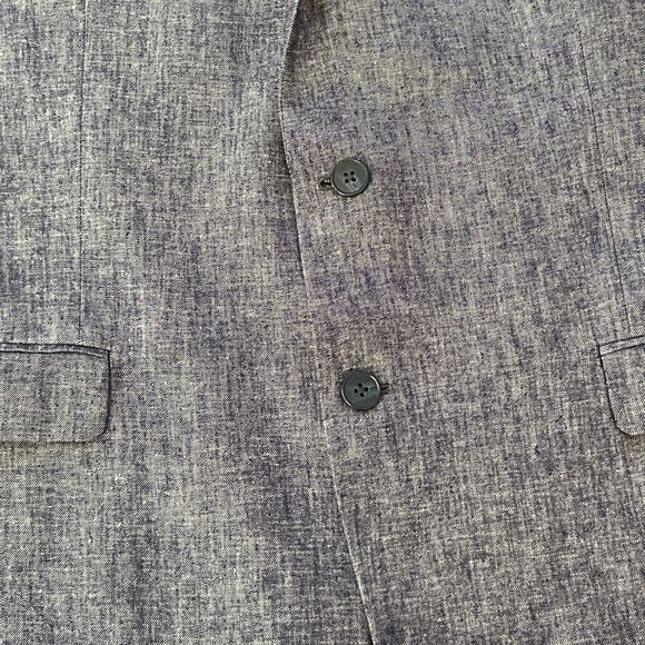 NWOT Calvin Klein Men’s Sports Jacket   Linen/Rayon Two Button Single Breast 44L - Picture 7 of 12